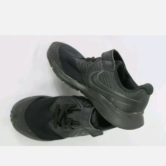 Black Nike Star Runner 2 Style AT1801-003 Shoes Size 12 C. - Picture 1 of 10